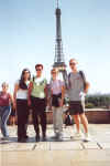 Céline, Britta, Virginie et Nicolas à Paris !